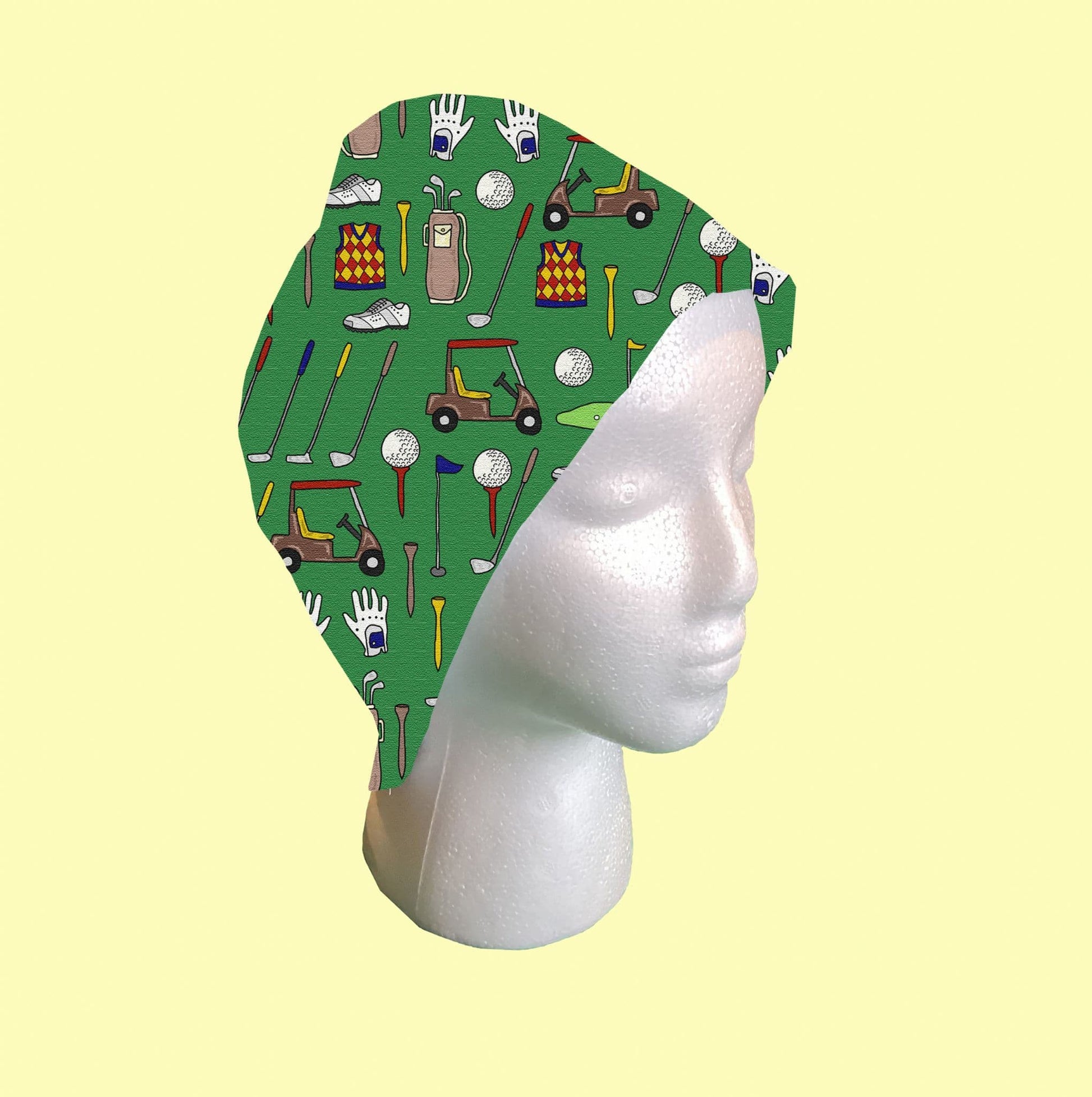 Golf Scrub Cap by Selina-Jayne