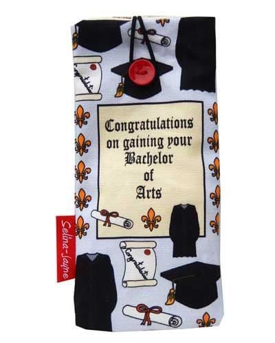 Graduation BA Soft Glasses Case by Selina-Jayne