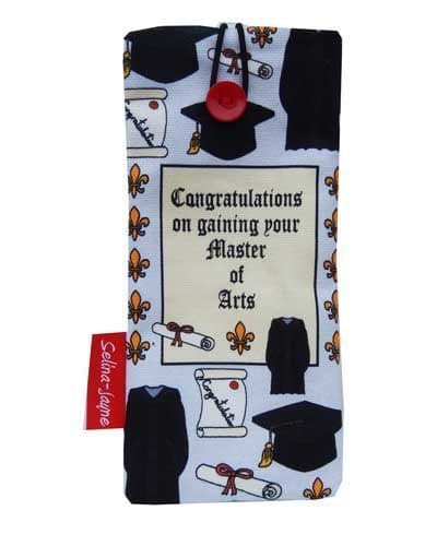 Graduation MA Soft Glasses Case by Selina-Jayne