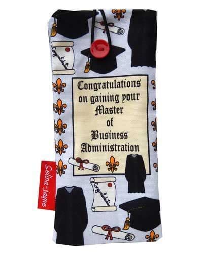 Graduation MBA Soft Glasses Case by Selina-Jayne
