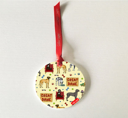 Great Dane Dog Hanging Decoration by Selina-Jayne