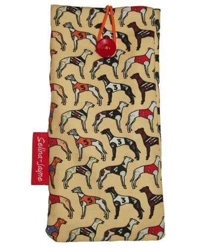 Greyhounds Soft Glasses Case by Selina-Jayne