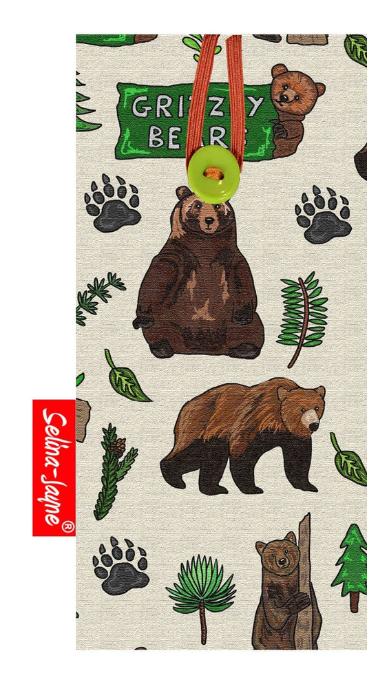 Grizzly Bears Soft Glasses Case by Selina-Jayne