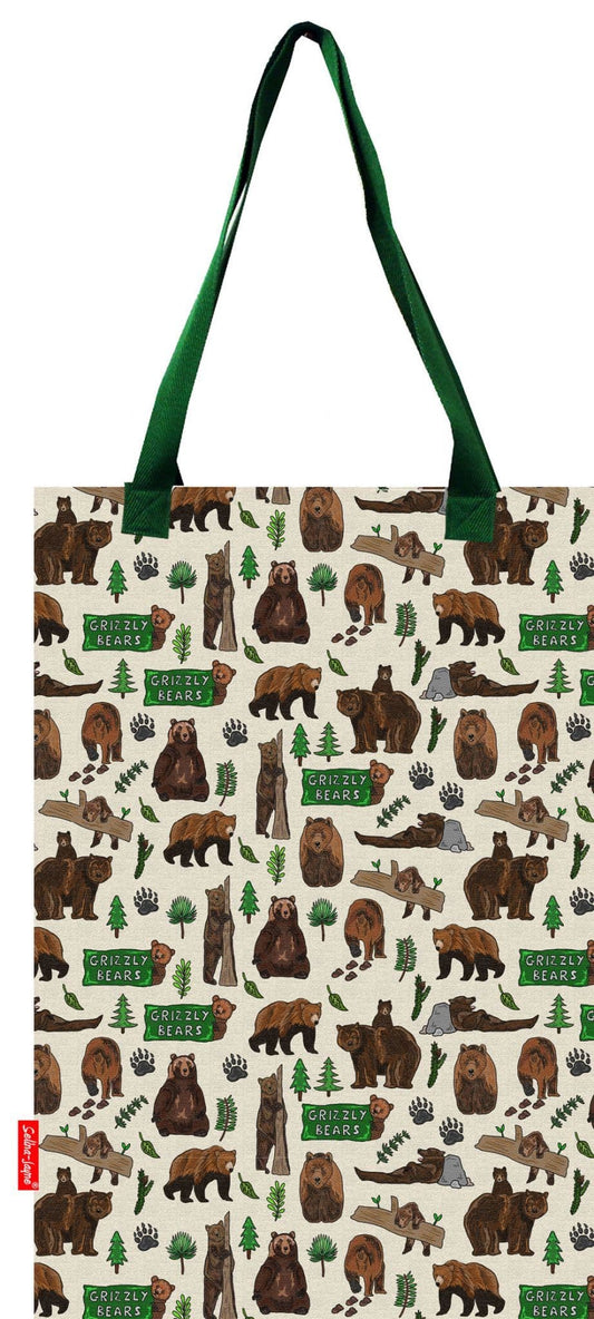 Grizzly Bears Tote Bag by Selina-Jayne