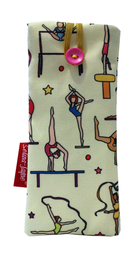 Gymnastics Soft Fabric Glasses Case by Selina-Jayne