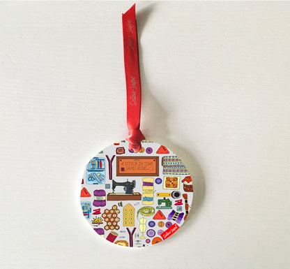 Haberdashery Hanging Decoration by Selina-Jayne
