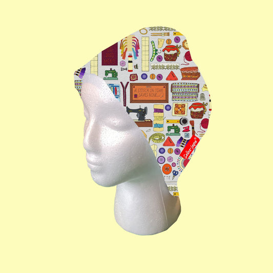 Haberdashery Scrub Cap by Selina-Jayne