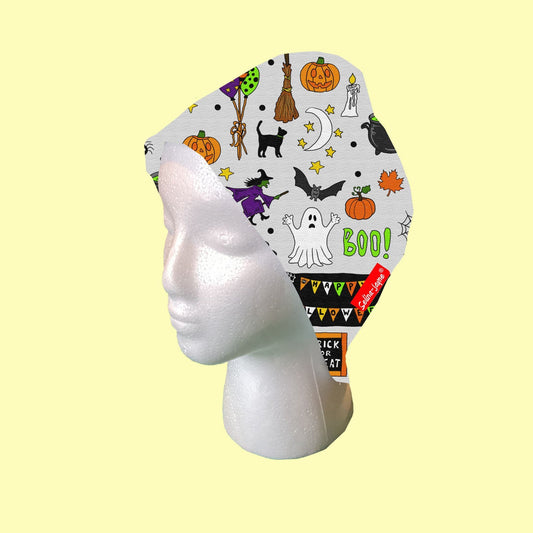 Halloween Scrub Cap by Selina-Jayne