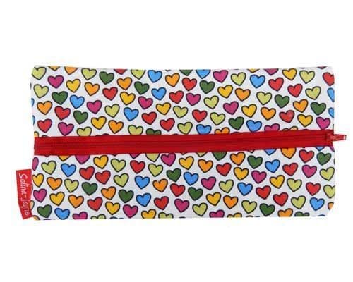 Hearts Pencil Case by Selina-Jayne