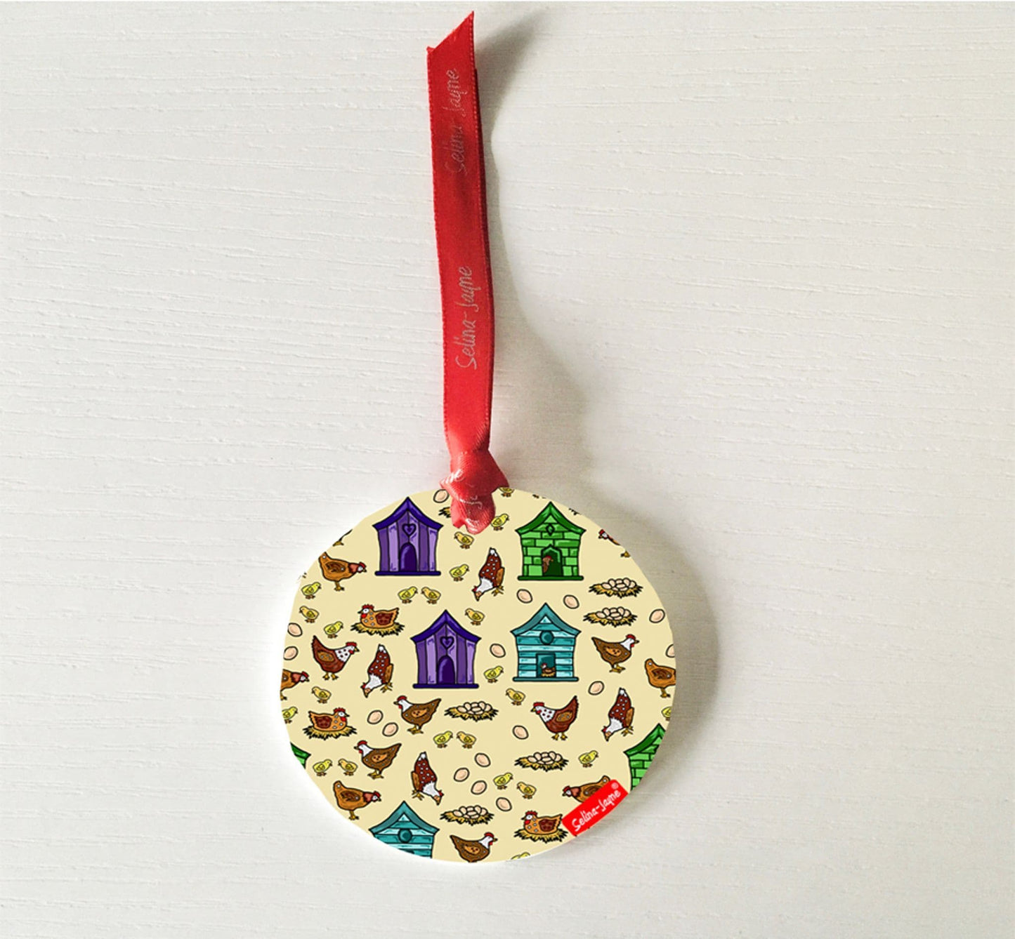 Hens Hanging Decoration by Selina-Jayne