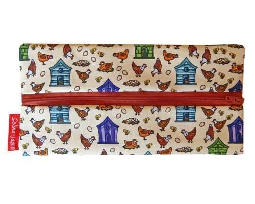 Hens Pencil Case by Selina-Jayne