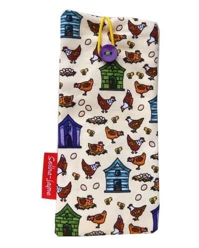 Hens Soft Glasses Case by Selina-Jayne