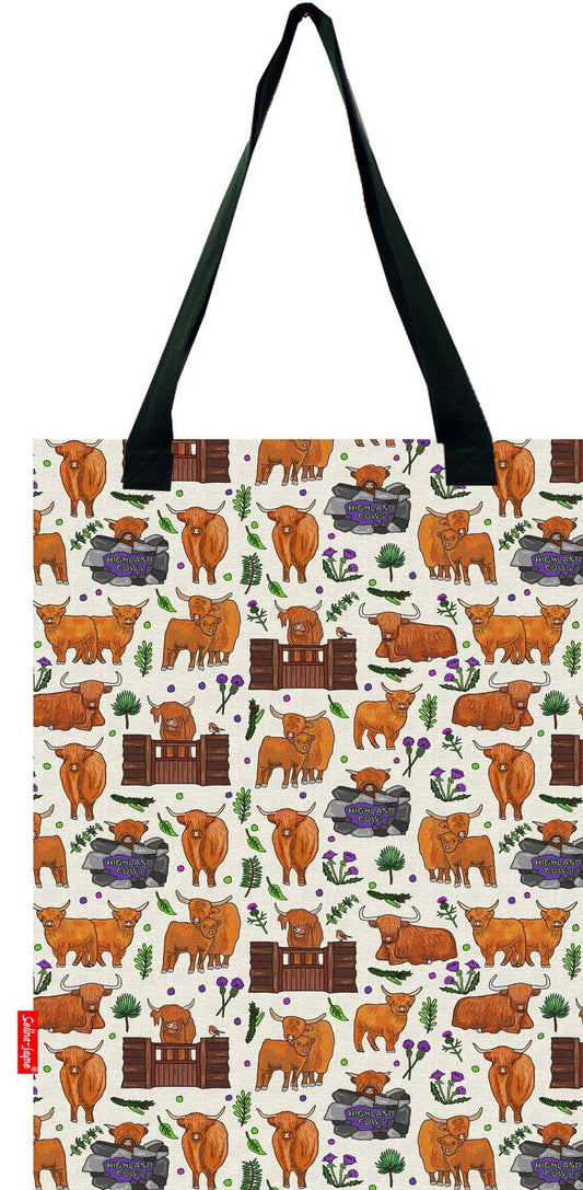 Highland Cows Tote Bag by Selina-Jayne
