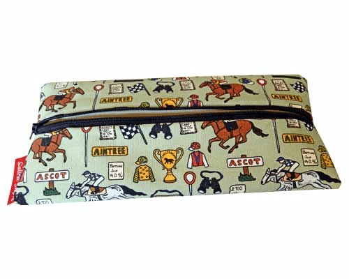 Horse Racing Pencil Case by Selina-Jayne