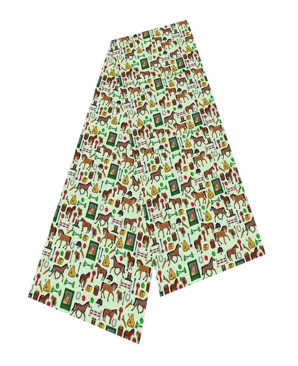 Horses Silk Scarf by Selina-Jayne