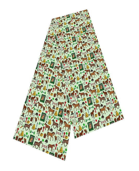 Horses Silk Scarf by Selina-Jayne