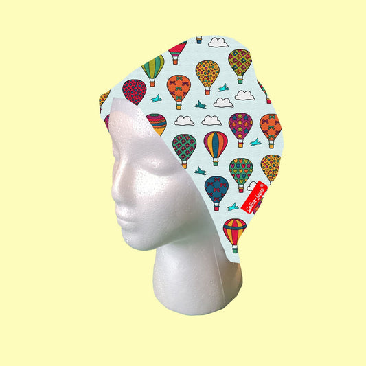 Hot Air Balloons Scrub Cap by Selina-Jayne