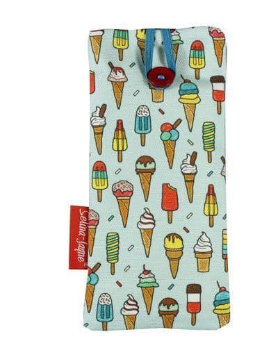 Ice Cream Soft Glasses Case by Selina-Jayne