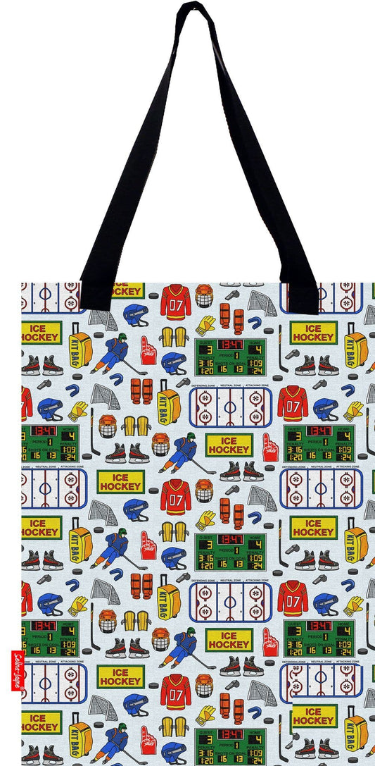 Ice Hockey Tote Bag by Selina-Jayne