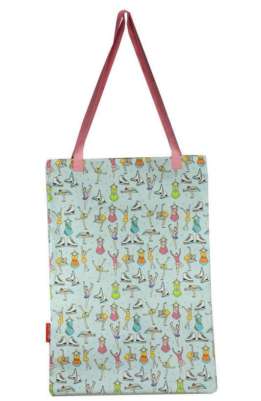 Ice Skating Tote Bag by Selina-Jayne