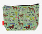 Horse Racing Toiletry Bag by Selina-Jayne