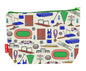 Track and Field Athletics Toiletry Bag by Selina-Jayne