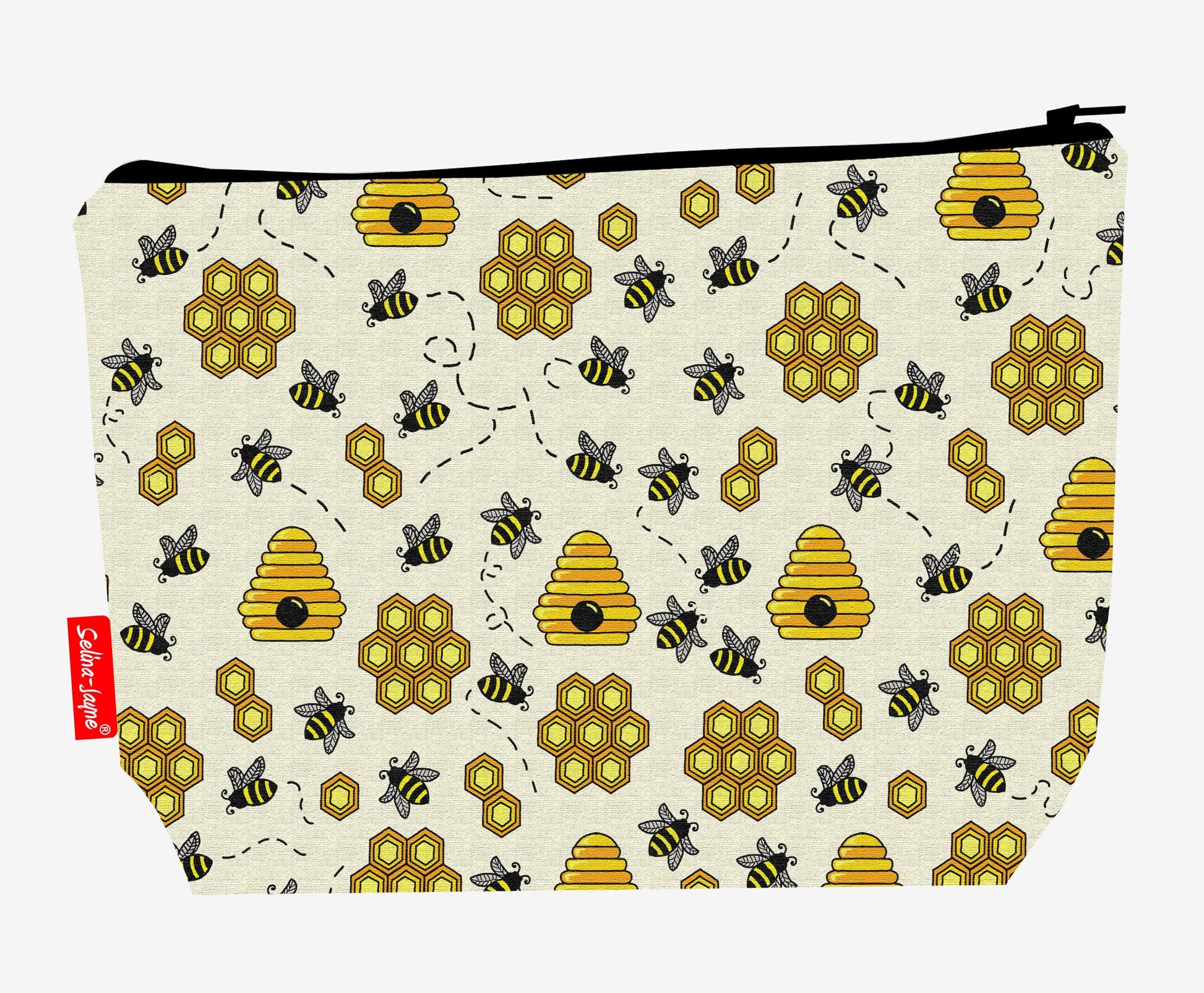 Bees Toiletry Bag by Selina-Jayne