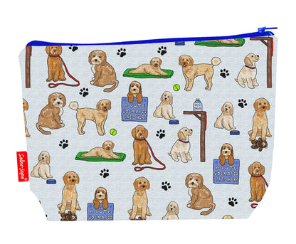 Cockapoo Dogs Toiletry Bag by Selina-Jayne