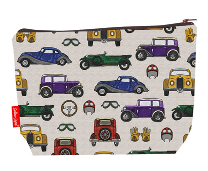Vintage Cars Toiletry Bag by Selina-Jayne