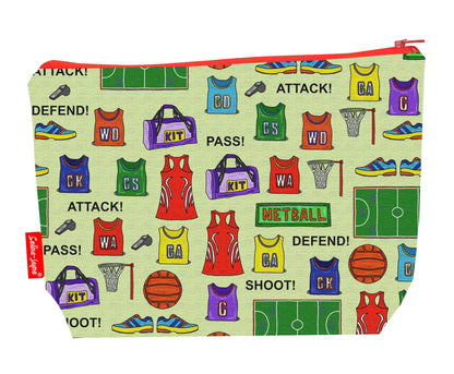 Netball Toiletry Bag by Selina-Jayne