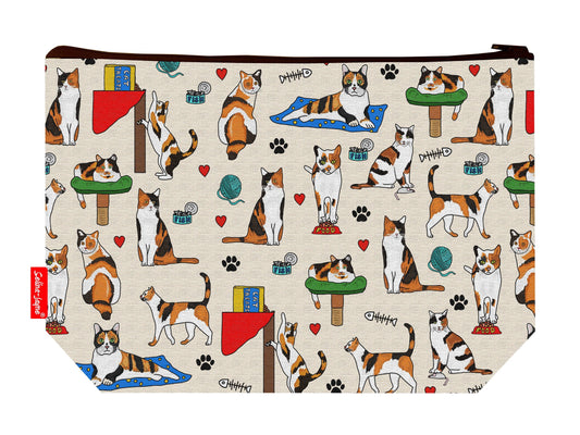 Calico Cats Toiletry Bag by Selina-Jayne