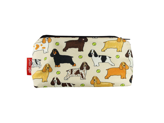 Cocker Spaniel Cosmetic Bag by Selina-Jayne