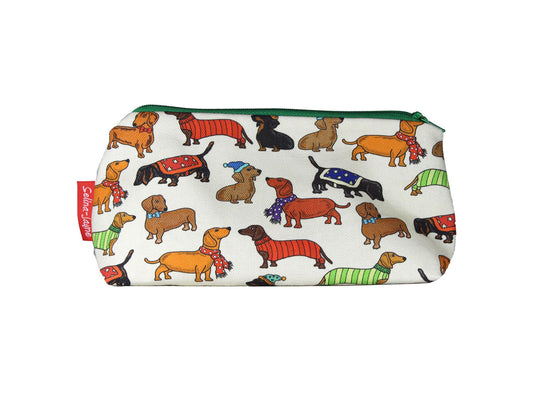 Dachshund Dog Makeup Bag by Selina-Jayne