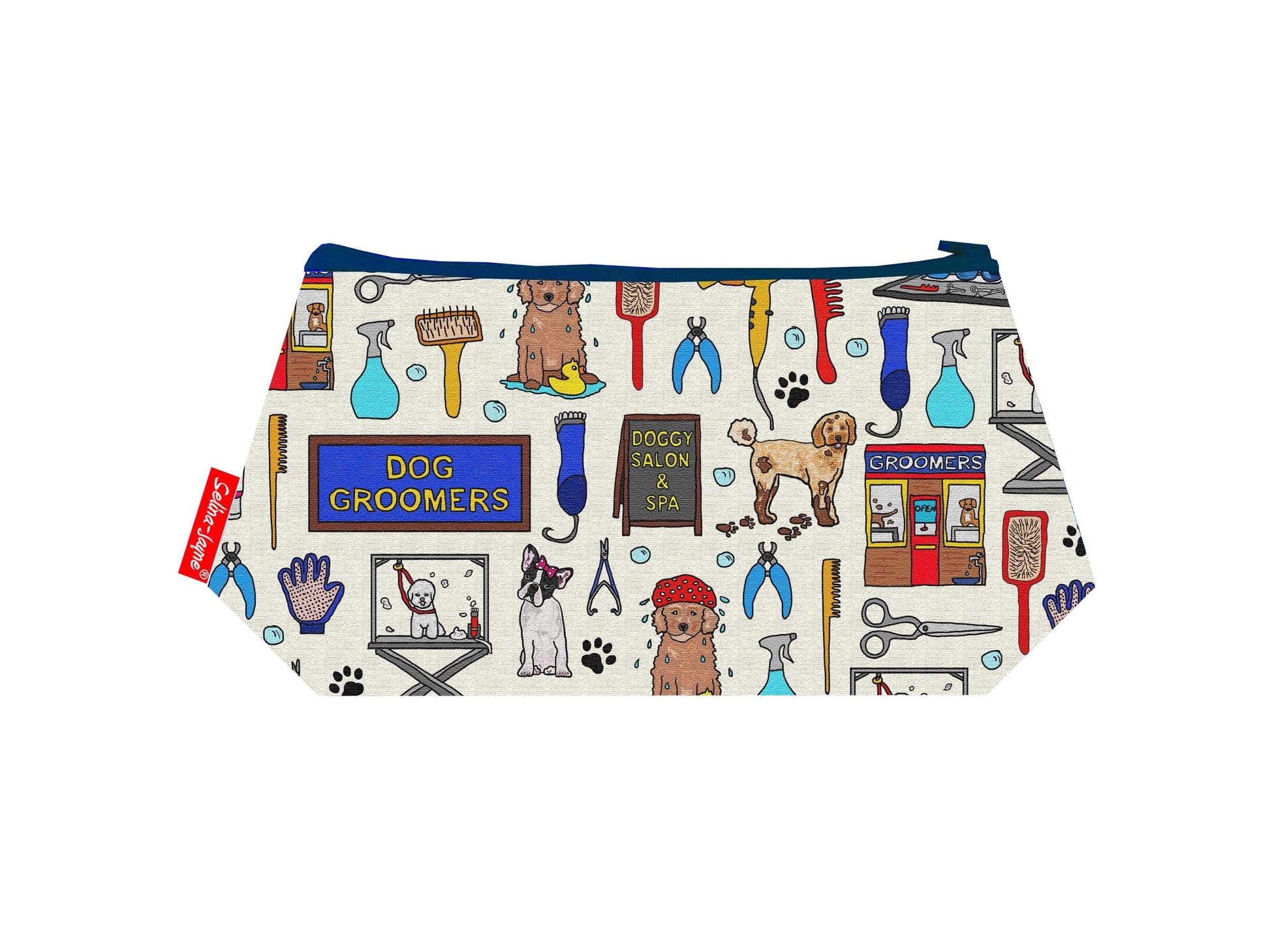 Dog Groomer Makeup Bag by Selina-Jayne