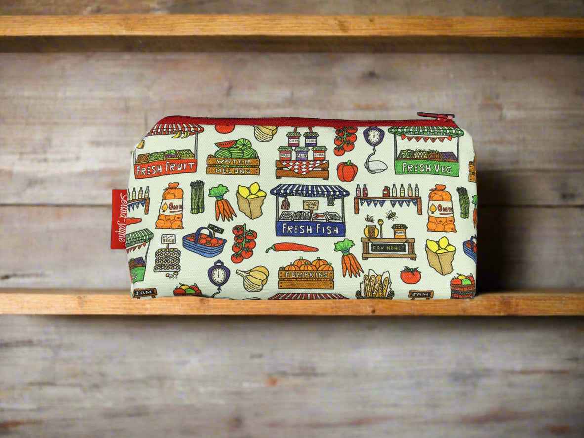 Market Day Makeup Bag by Selina-Jayne