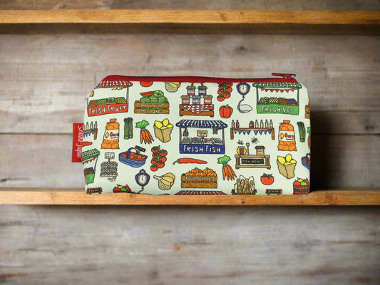 Market Day Makeup Bag by Selina-Jayne