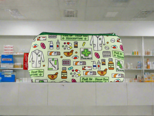 Pharmacist Makeup Bag by Selina-Jayne