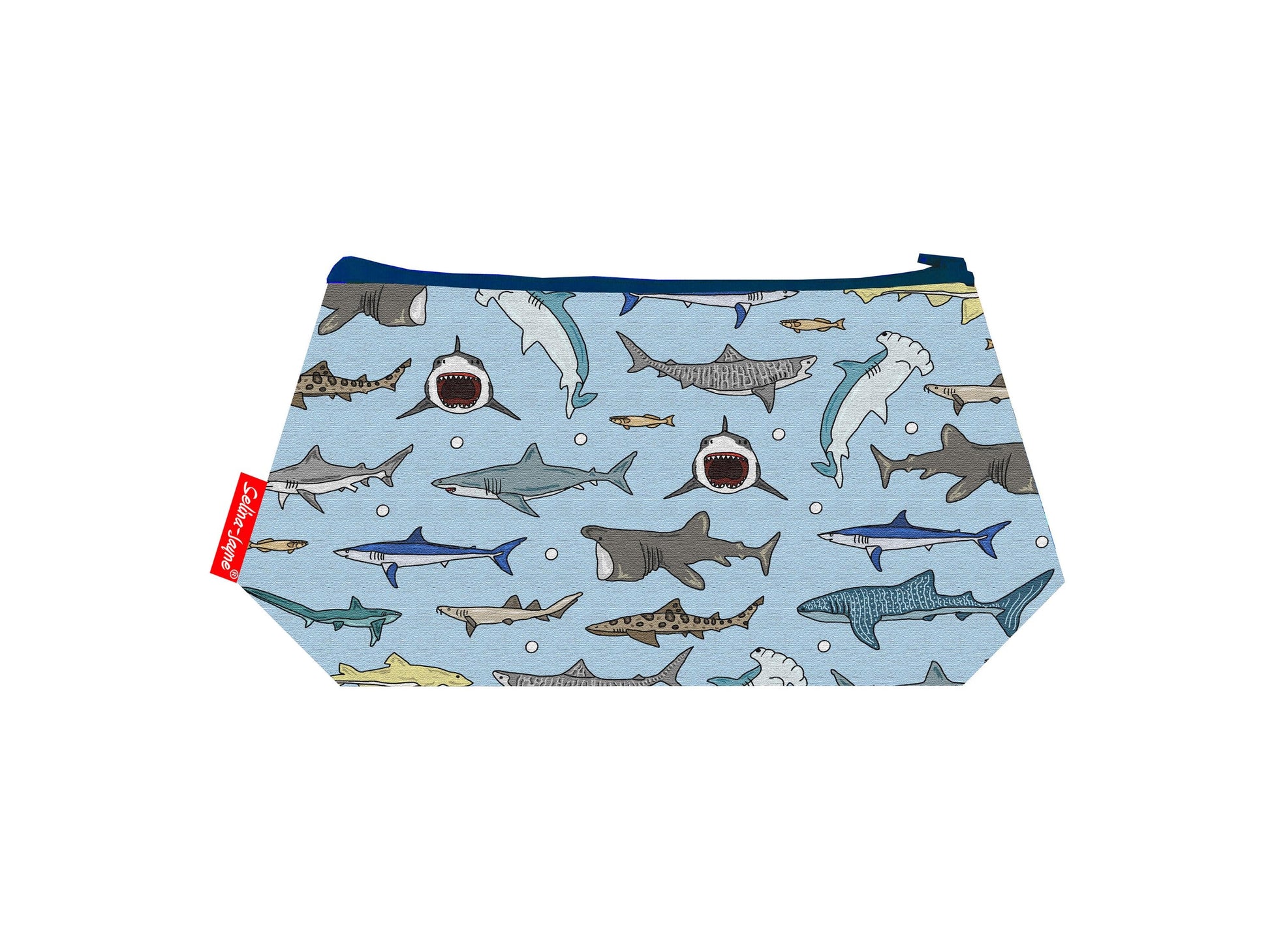 Sharks Makeup Bag by Selina-Jayne