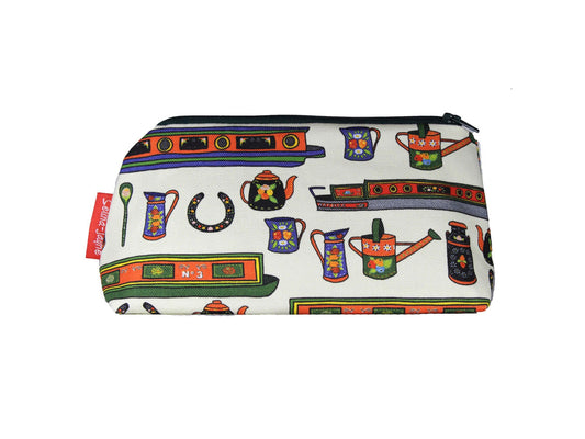 Canal Boats Makeup Bag by Selina-Jayne