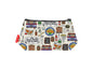 Fish and Chips Cosmetic Bag by Selina-Jayne