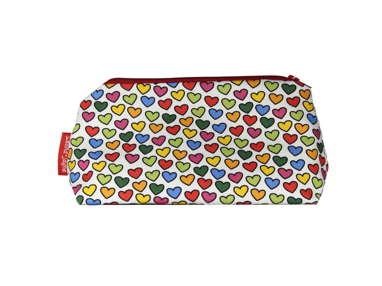 Hearts Makeup Bag by Selina-Jayne