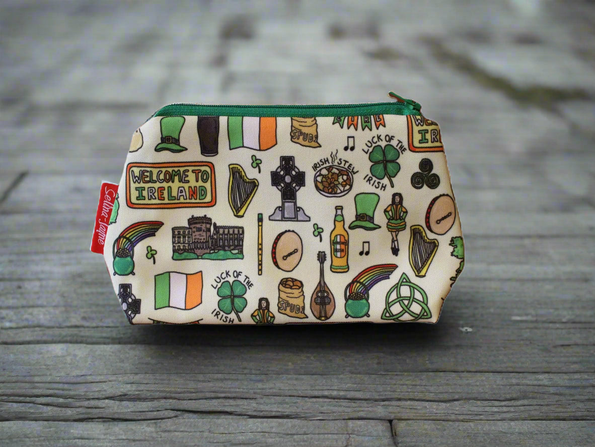 Ireland Makeup Bag by Selina-Jayne