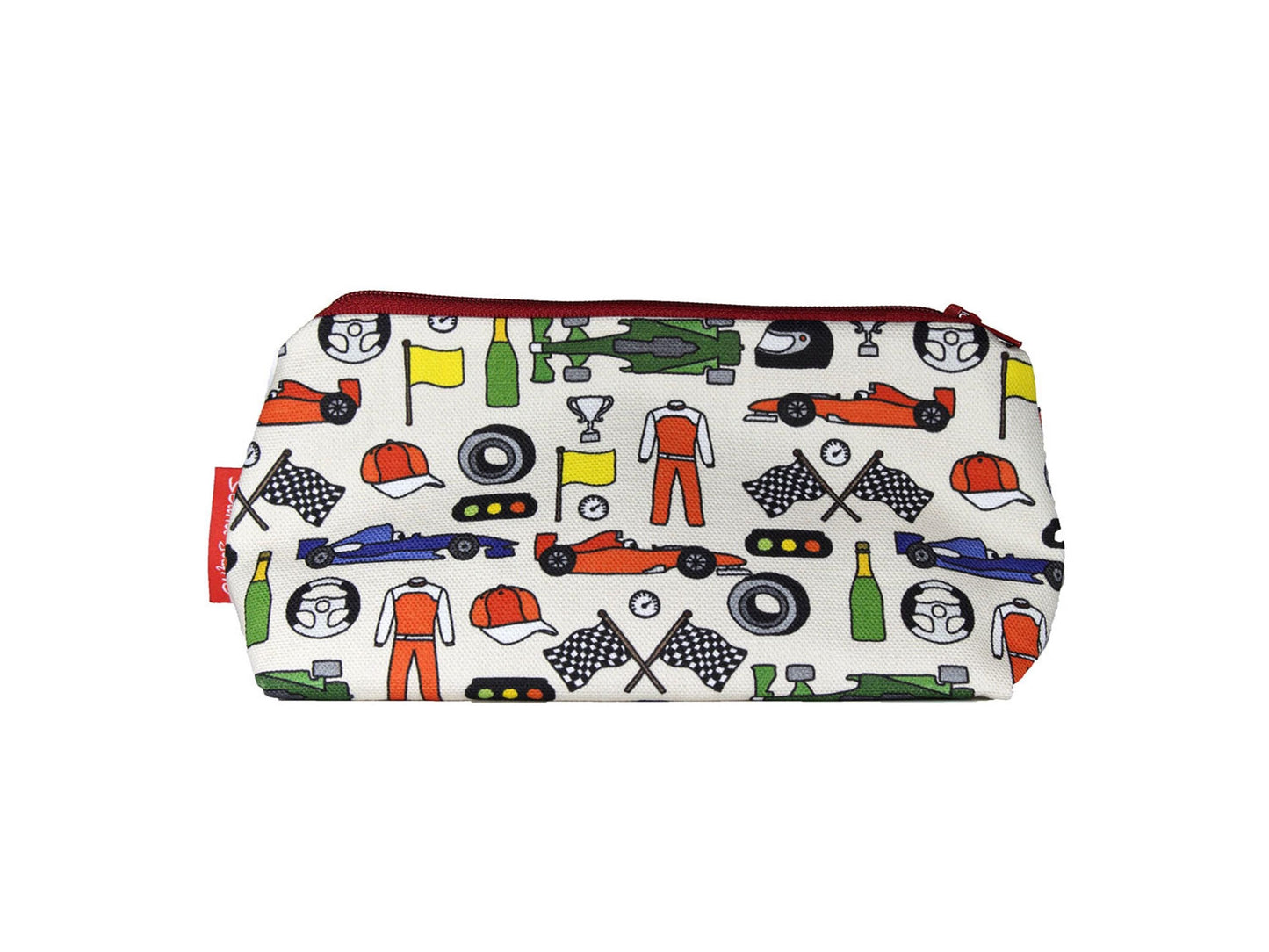 Motor Racing Makeup Bag by Selina-Jayne