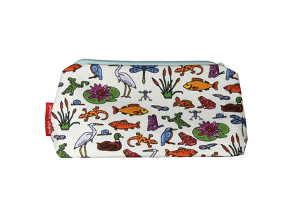 Pond Life Cosmetic Bag by Selina-Jayne