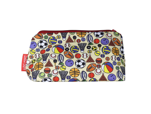 Sports Balls Makeup Bag by Selina-Jayne