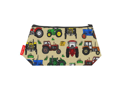 Tractors Cosmetic Bag by Selina-Jayne