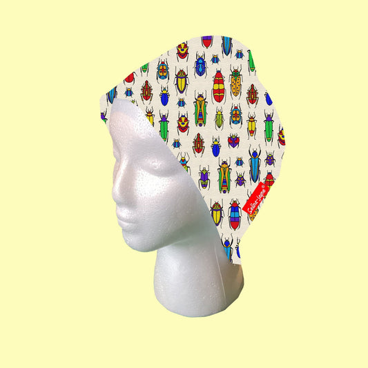 Insects Scrub Cap by Selina-Jayne
