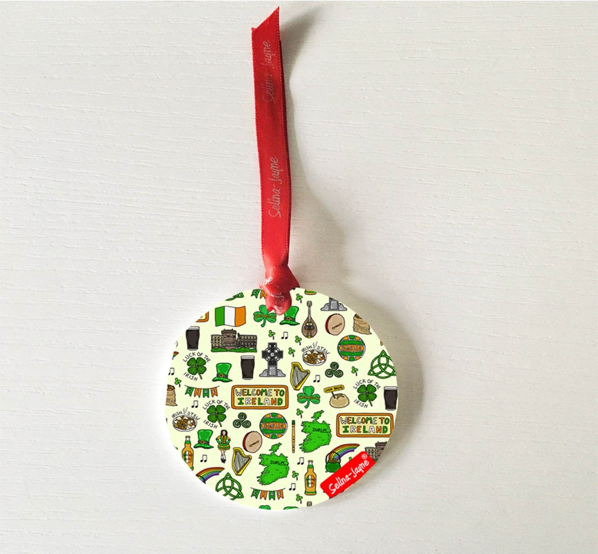 Ireland Hanging Decoration by Selina-Jayne