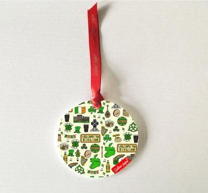 Ireland Hanging Decoration by Selina-Jayne