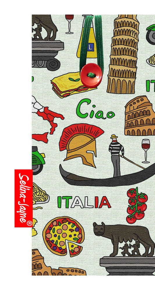 Italy Glasses Case Soft Fabric by Selina-Jayne